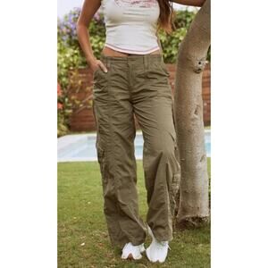 BDG Urban Outfitters Women XXXL Green Cotton Y2k Cargo Kim Possible Pants